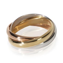 Cartier 3-Tone Gold  Classic Trinity Ring