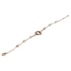 Bracelet trinité en or 3 tons avec perles de Cartier