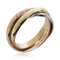 Cartier 3-Tone Gold  Small Model Trinity Ring