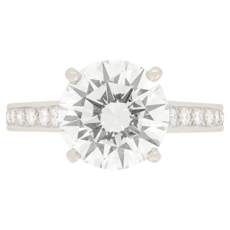Cartier 3,47ct Solitär '1895' Diamantring