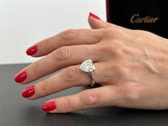 Anillo de compromiso Cartier 4 quilates