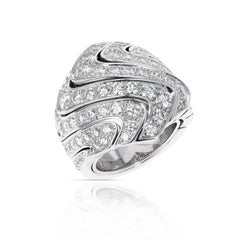 Cartier 4 Ct. Round Diamond Cocktail Ring, 18K Gold