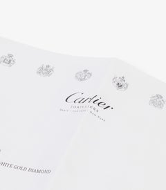 Cartier 4 Diamond 18ct White Gold Love Bangle