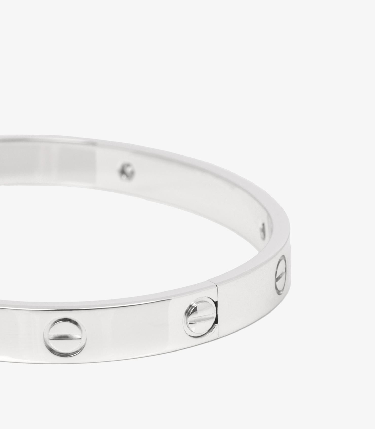 cartier love bracelet with 4 diamonds
