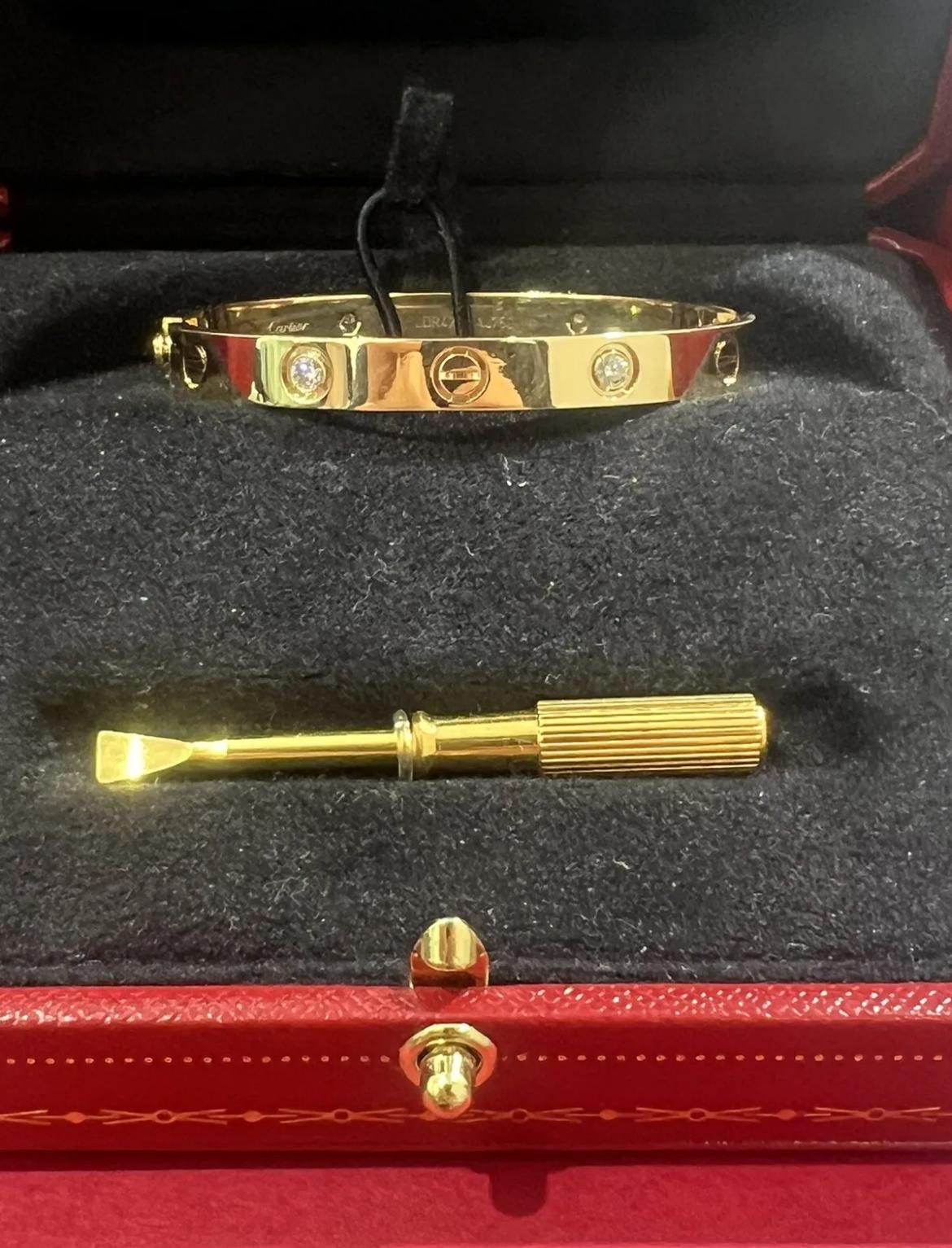 cartier bracelet packaging