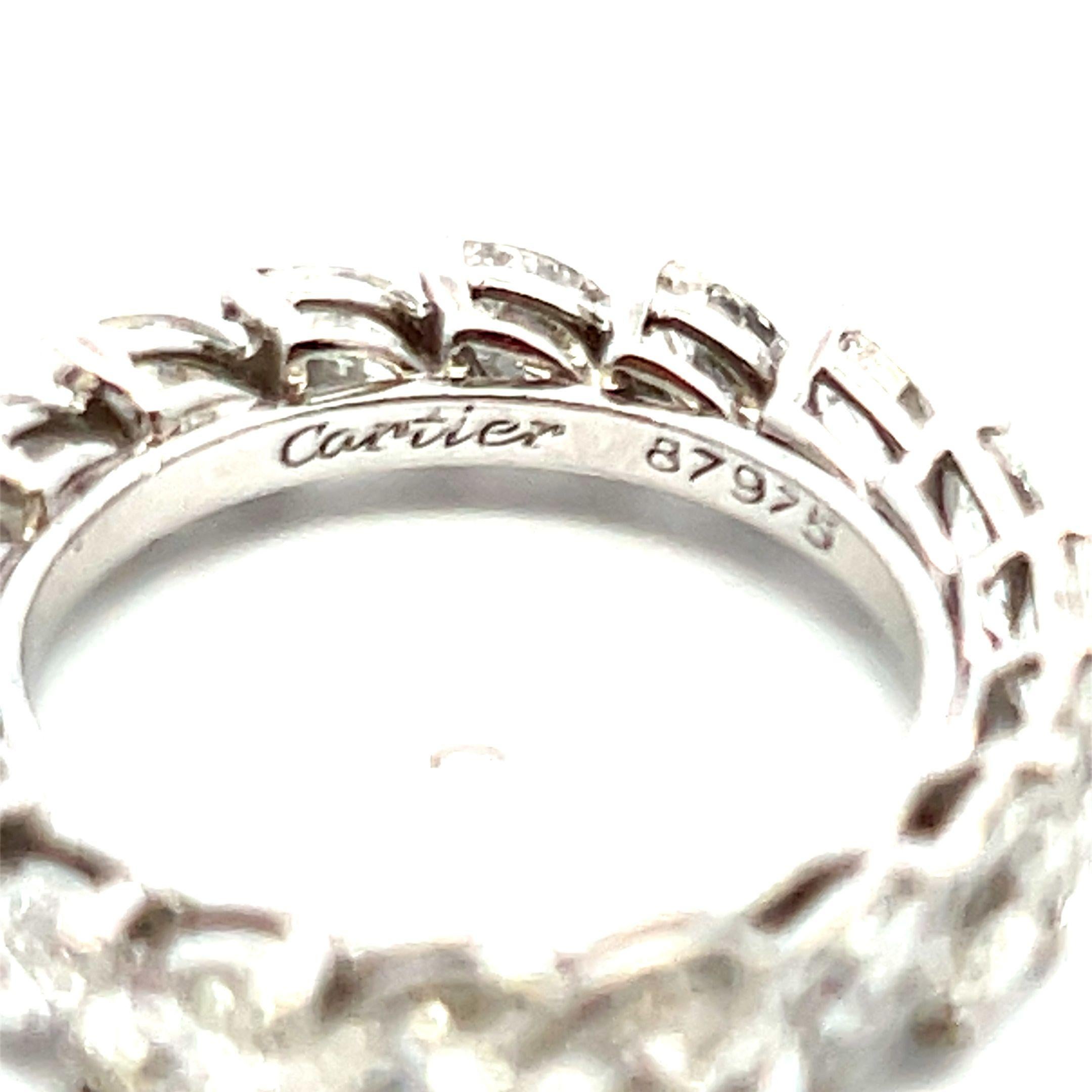 Progettista:
CARTIER
Titolo:
Cartier 4,50 Carati Forma Marquis E VS1 Diamante 18 Carati Fascia Nuziale in Oro Bianco
Stile:
Banda nuziale
Metallo:
Oro bianco 18 carati
Gemma 1:
Diamante da 4,5 carati
Numero di