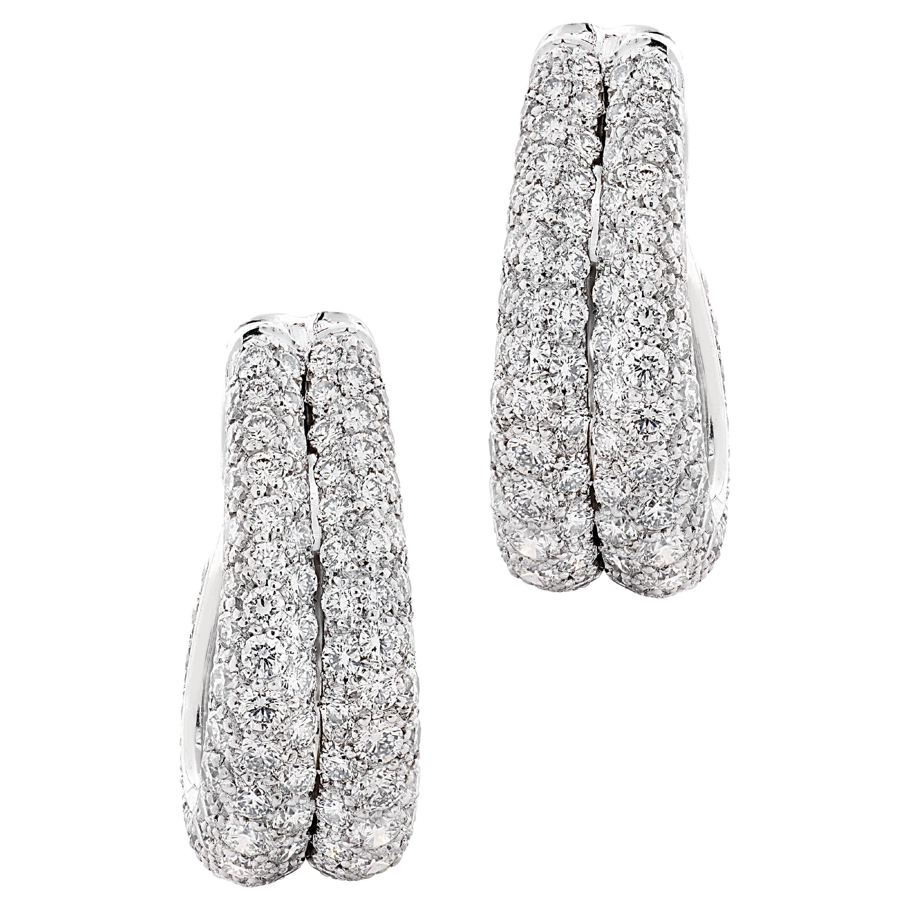 Anneaux en diamant de 5 carats de Cartier en vente