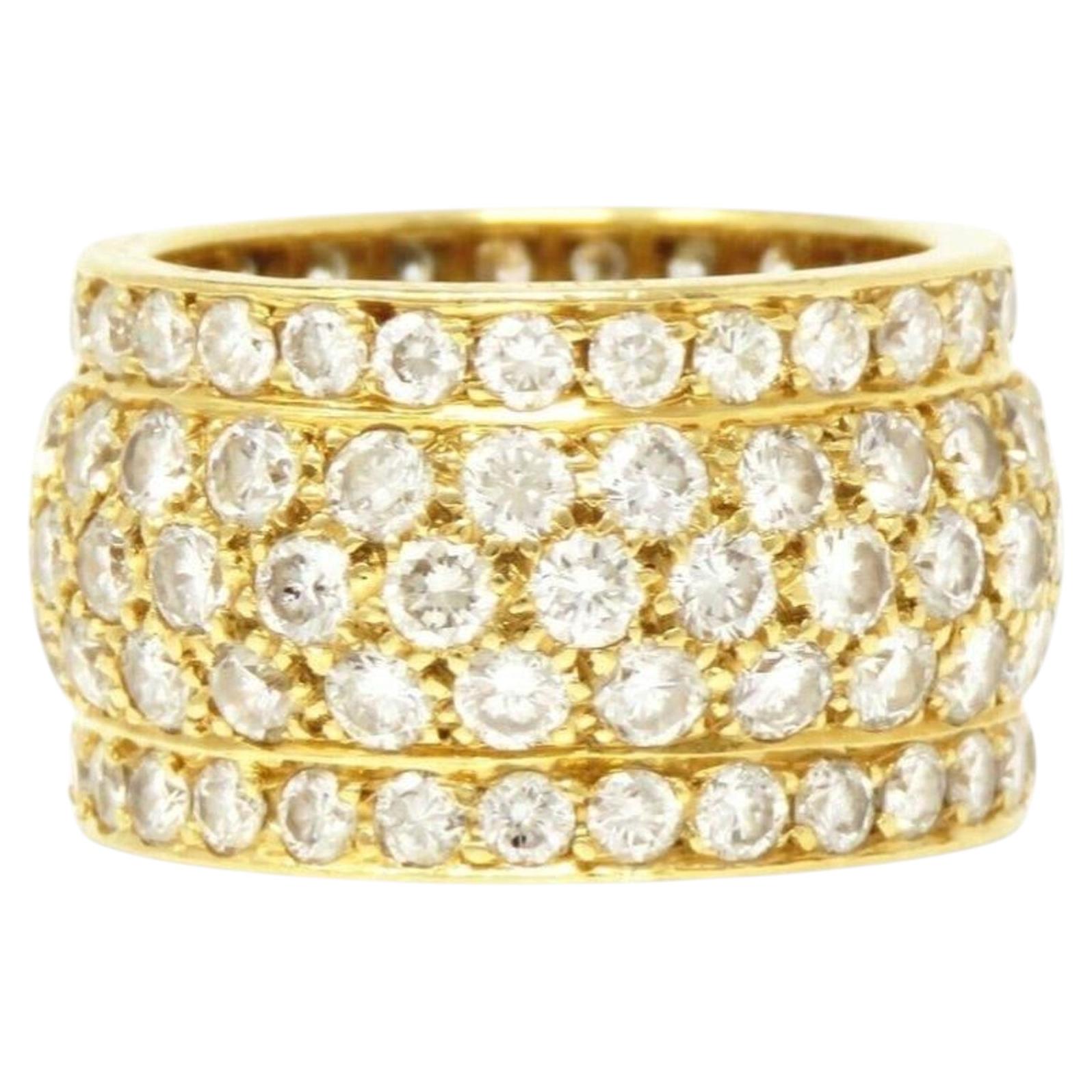 CARTIER 5 Carats Diamond Nigeria Ring For Sale
