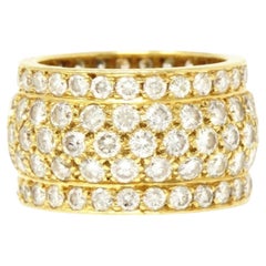 CARTIER Bague Nigeria avec diamants 5 carats