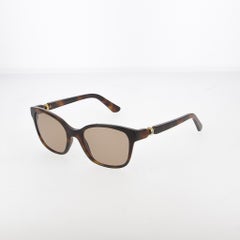 Cartier Women's Acetate Sunglasses with Trinity Rings, Circa 2000s