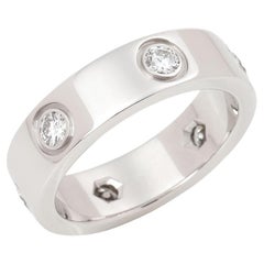 Cartier 6 Diamond Love Band Ring