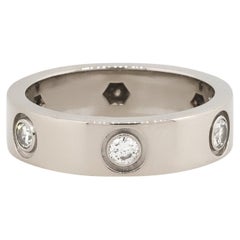 Cartier 6-Diamond Love Ring 18 Karat In Stock