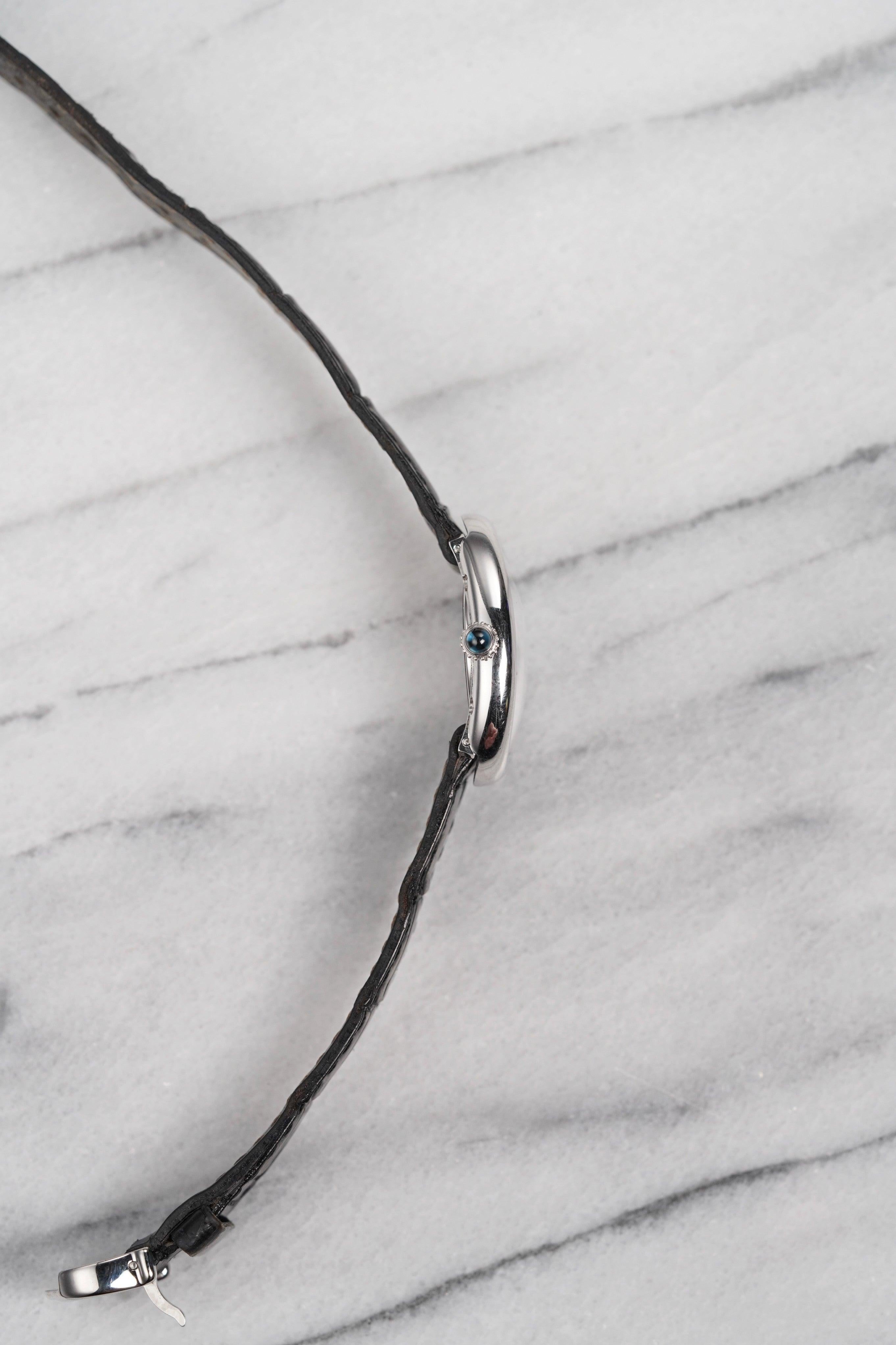 Cartier 8-Tage-Weltzeituhr, Lanvin Charles of the Ritz, 1964-71 im Zustand „Gut“ im Angebot in New York, NY