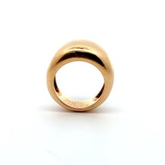Cartier 90's Wide Gold Ring