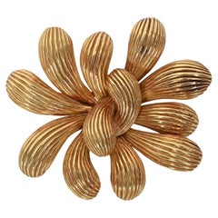 Cartier Broche forme abstraite