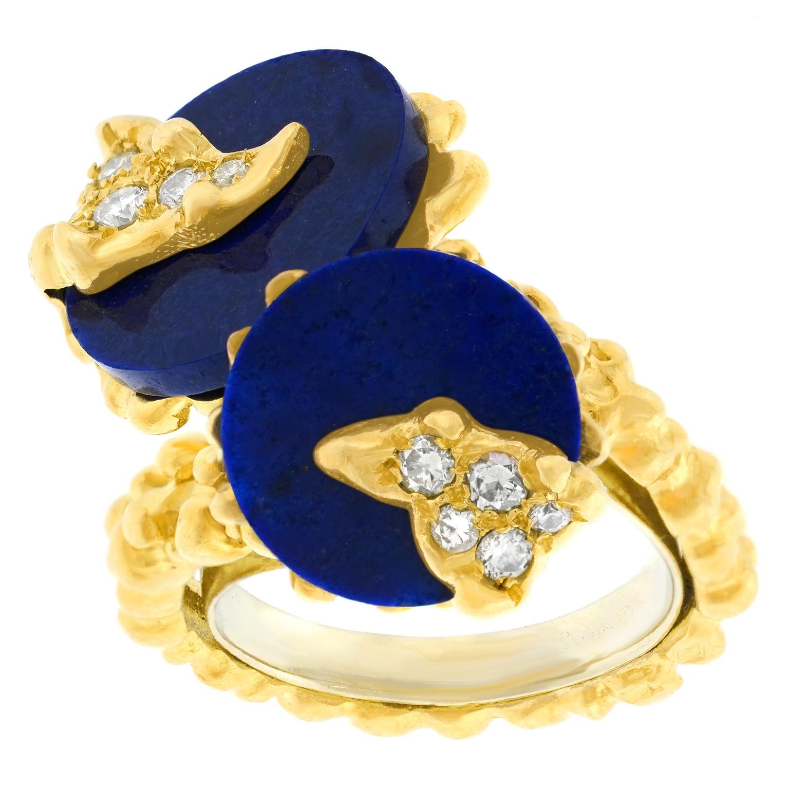 Cartier Abstract Seventies Ring For Sale 3