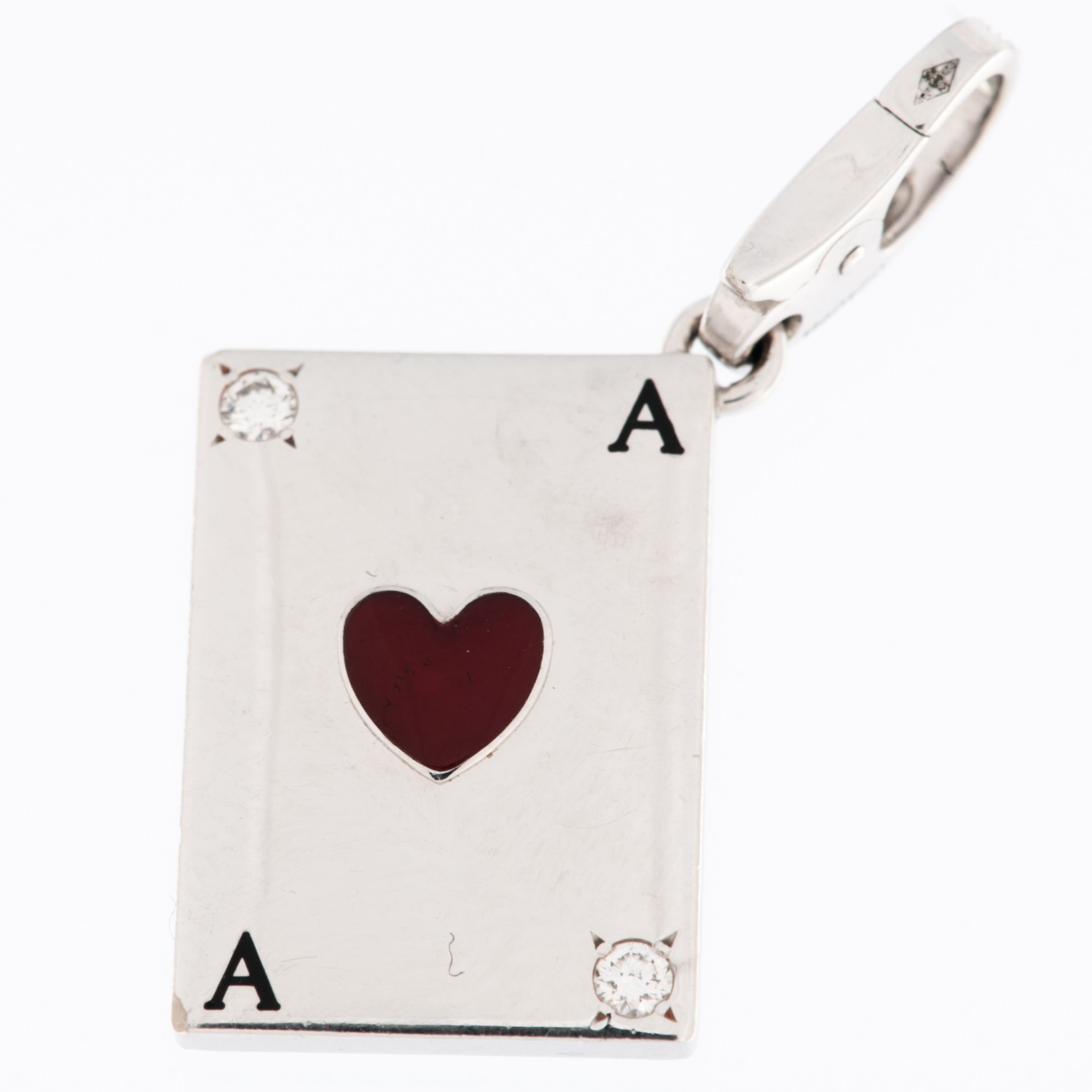 ace of hearts pendant