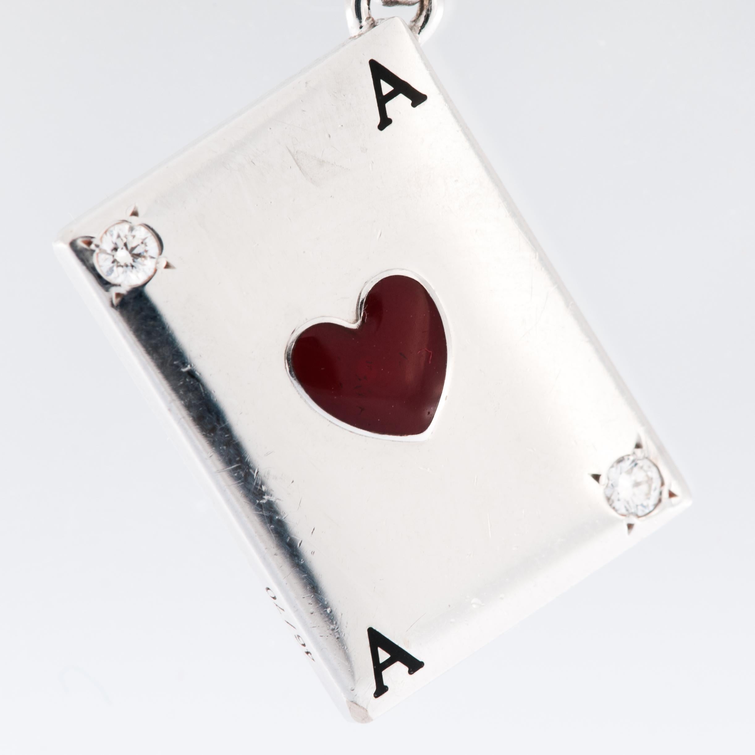Cartier Ace of Hearts Limited Edition Charm  For Sale 1