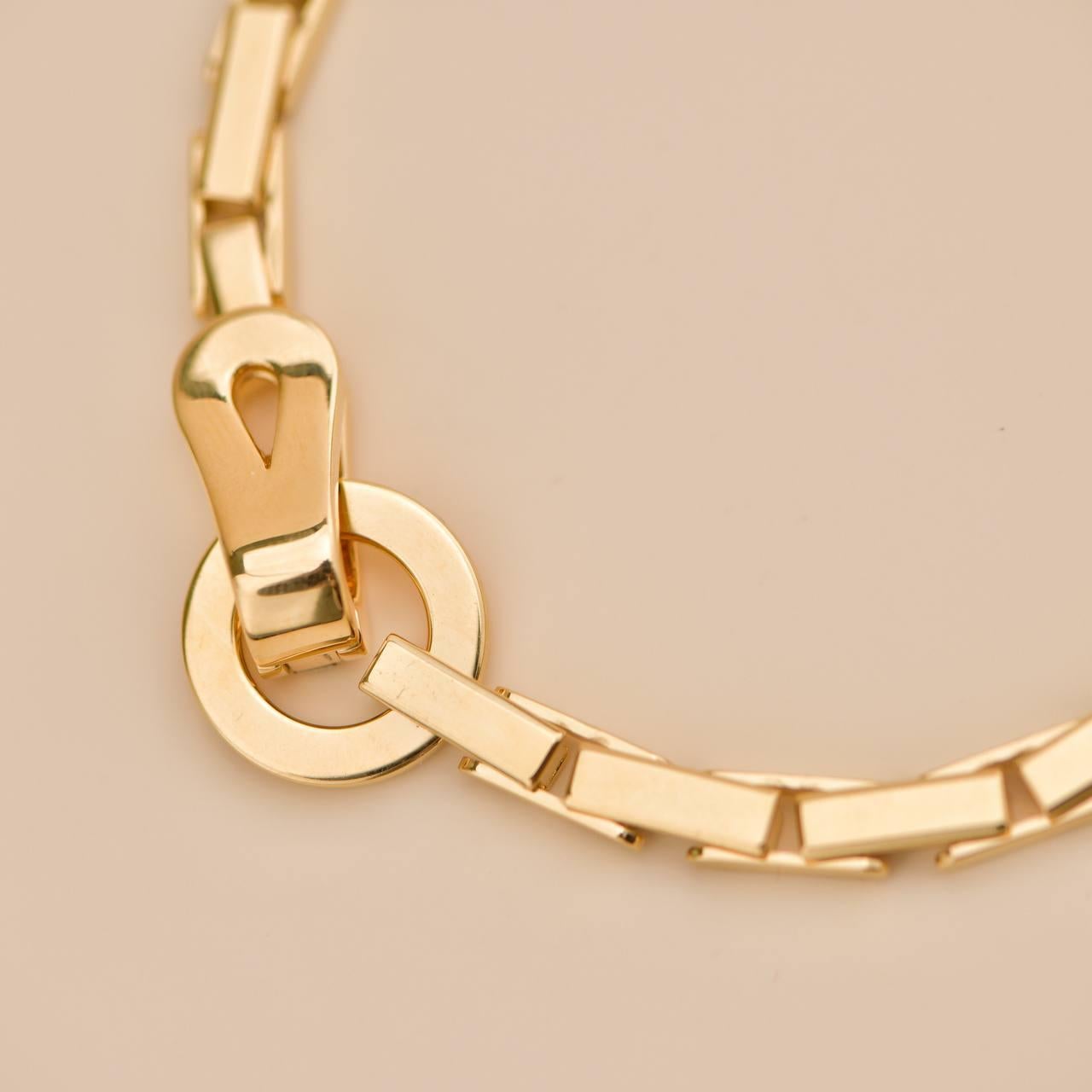 Cartier Agrafe 18K Yellow Gold Bracelet 1