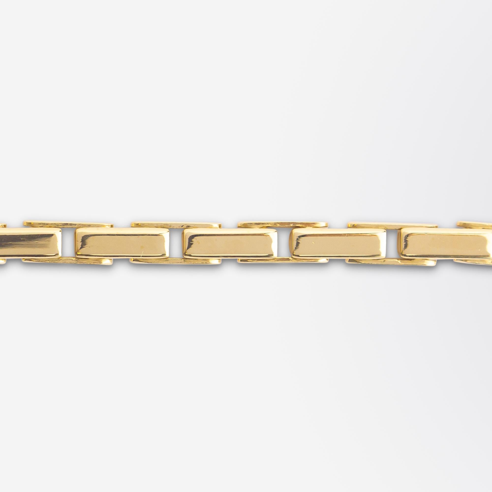 Cartier 'Agrafe' Bracelet in 18 Karat Yellow Gold In Good Condition In Brisbane, QLD