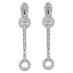 Cartier Agrafe Diamant-Tropfen-Ohrringe