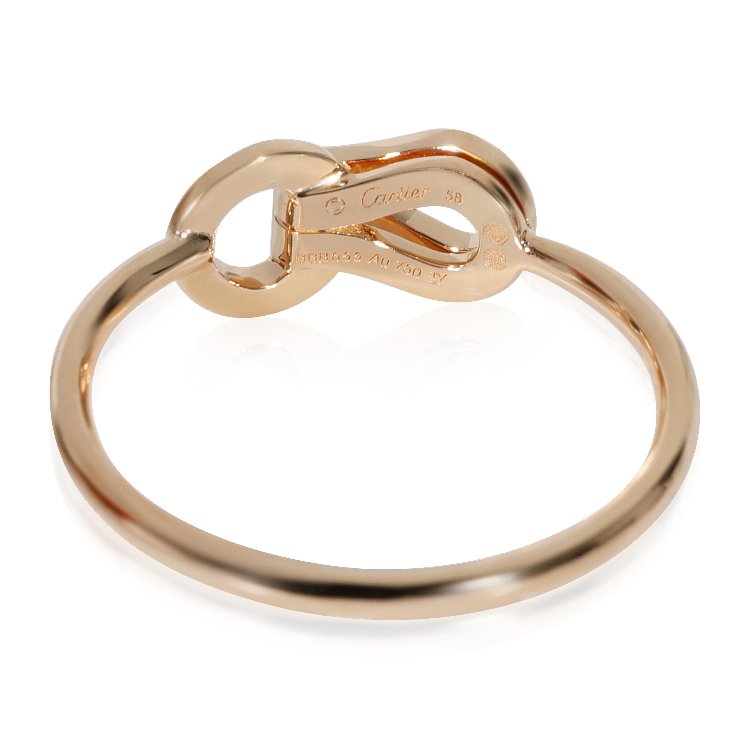 Cartier Agrafe Diamantring aus 18 Karat Roségold mit 0,03 Karat

PRIMÄRE DETAILS
SKU: 129946
Auflistung Titel: Cartier Agrafe Diamantring in 18k Rose Gold 0,03 CTW
Beschreibung des Zustands: Die Kollektion Agrafe von Cartier ist von der Haute
