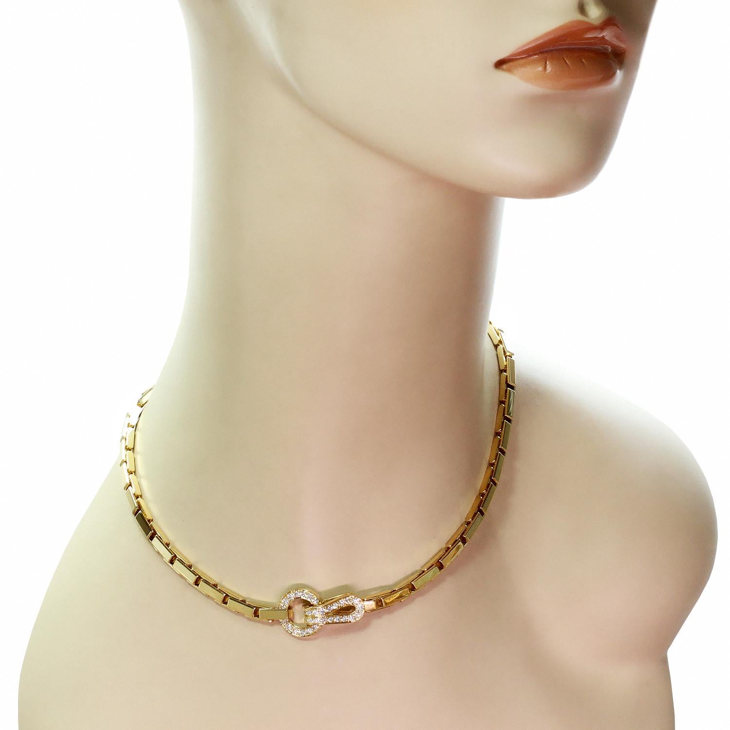 cartier agrafe necklace