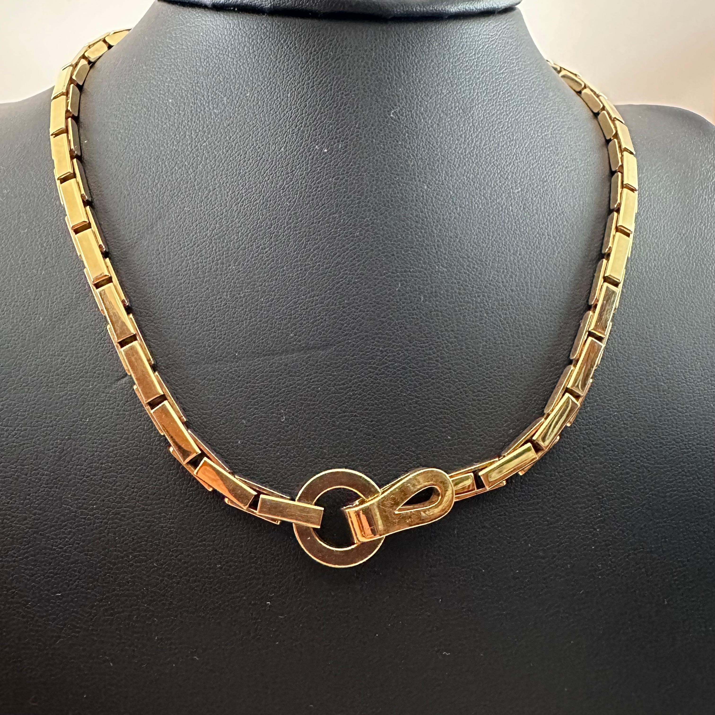 Cartier Agrafe Necklace  In Good Condition For Sale In Beverly Hills, CA