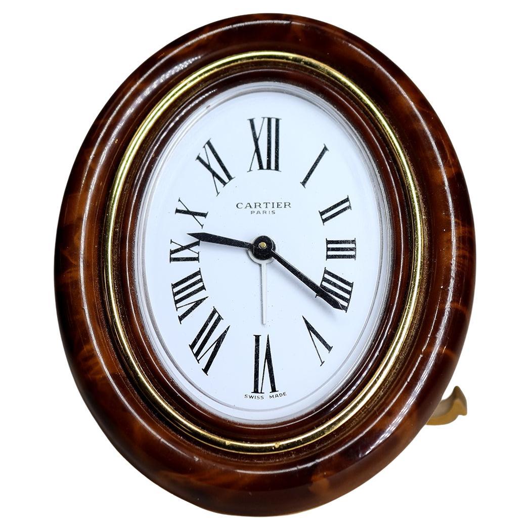 Horloge d'alarme Cartier