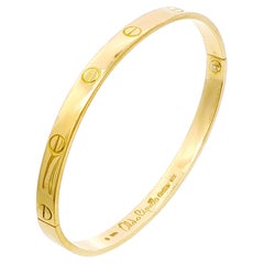 Cartier Aldo Cipullo 1970 Love Bracelet, size 20