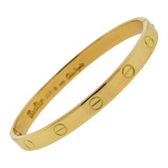 Cartier Aldo Cipullo 1970er Original Love Gold Armband