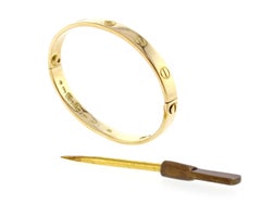 Cartier Aldo Cipullo Circa 1970 Love Bracelet
