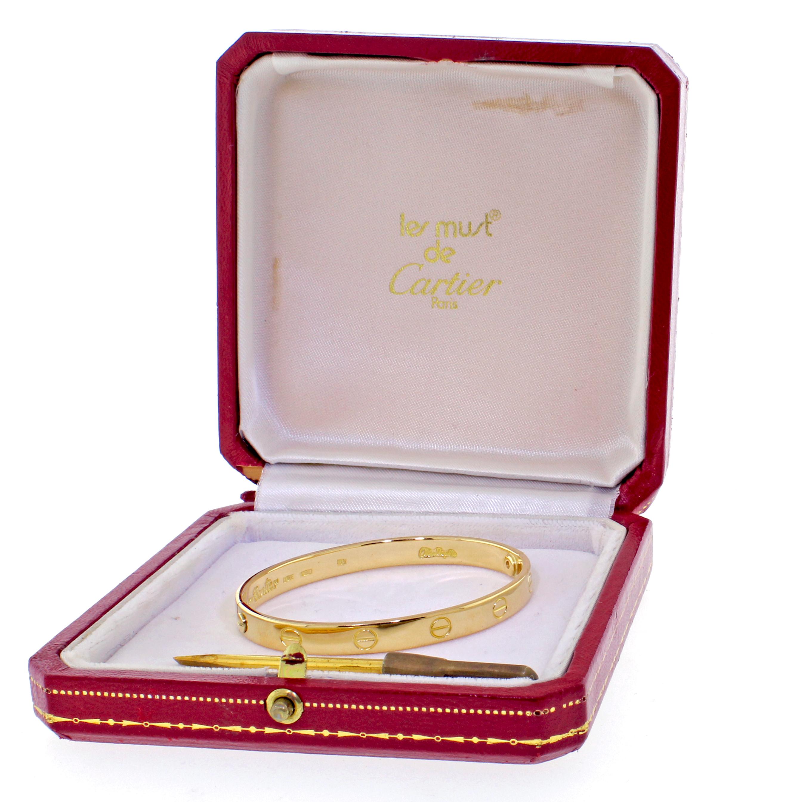 aldo cipullo cartier love bracelet