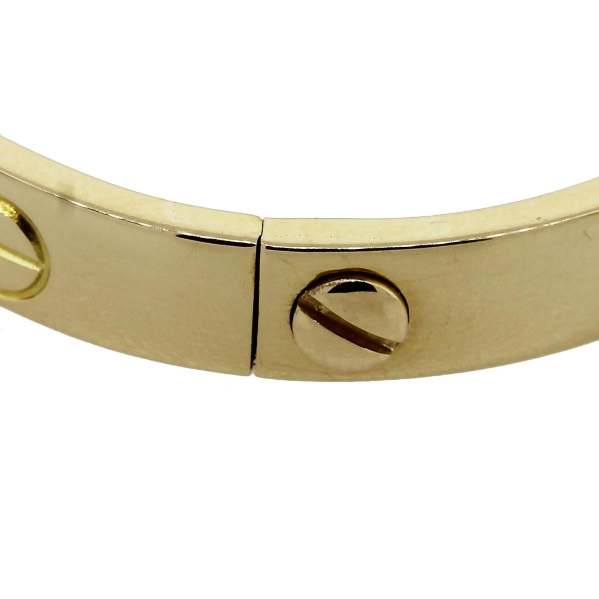 Cartier Aldo Cipullo LOVE Bangle 1