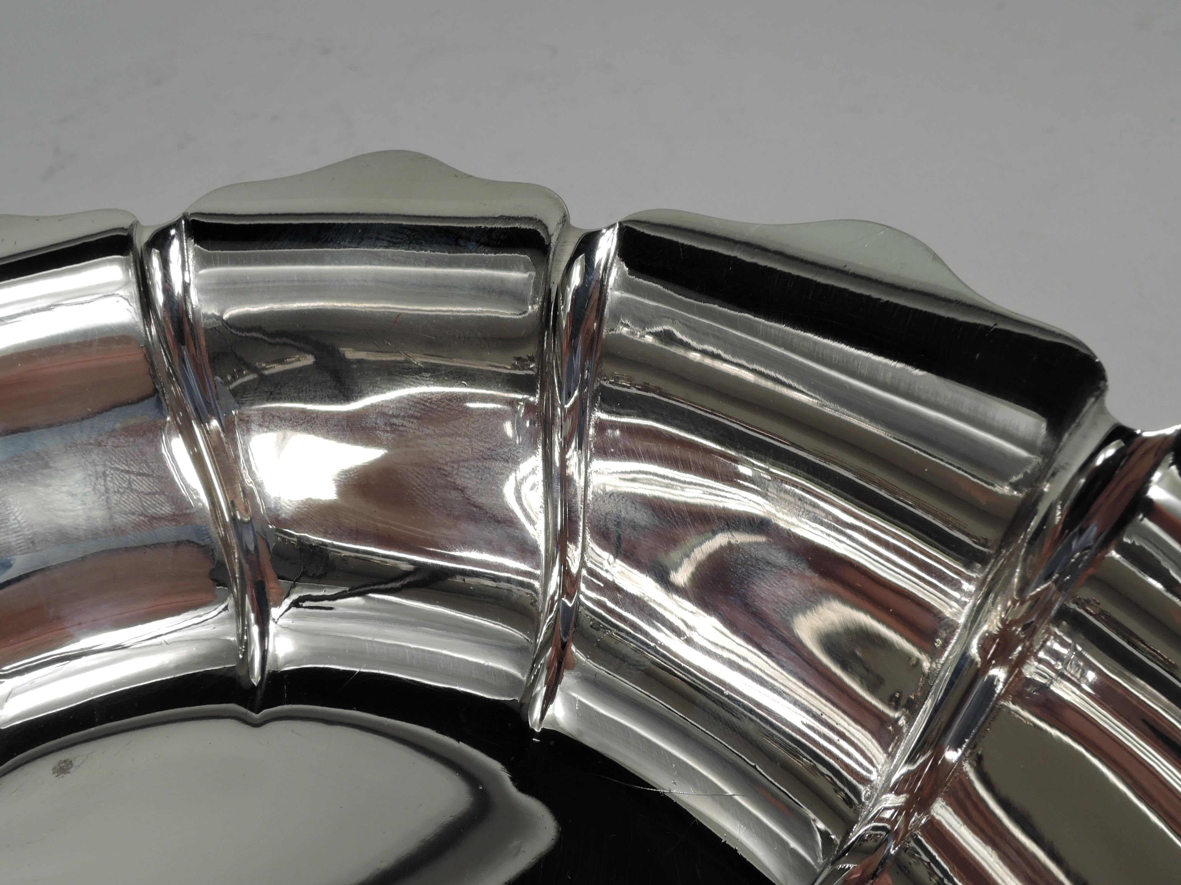 Cartier American Art Deco Sterling Silver Bowl In Excellent Condition In New York, NY