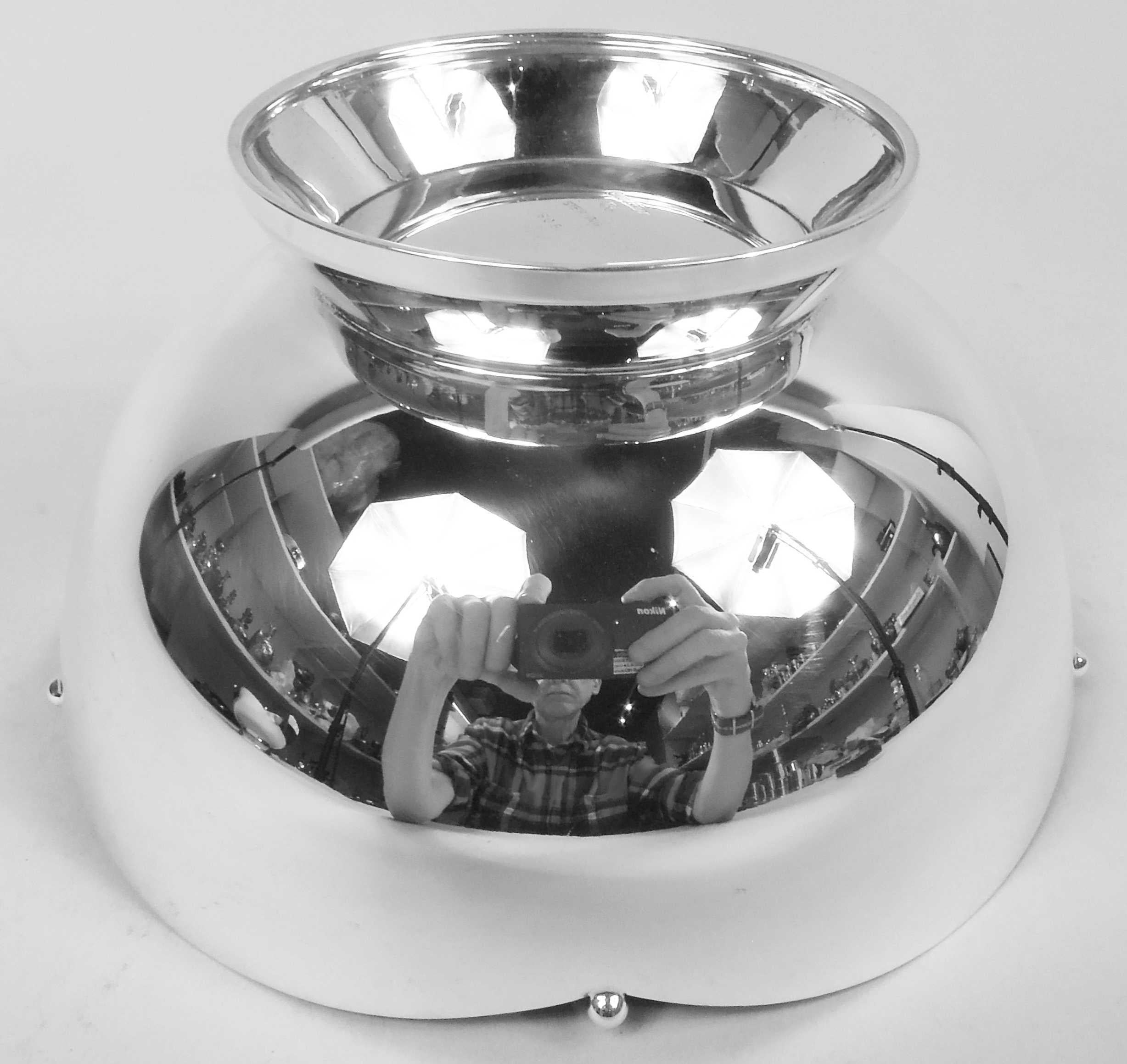 Cartier American Art Deco Sterling Silver Bowl For Sale 2