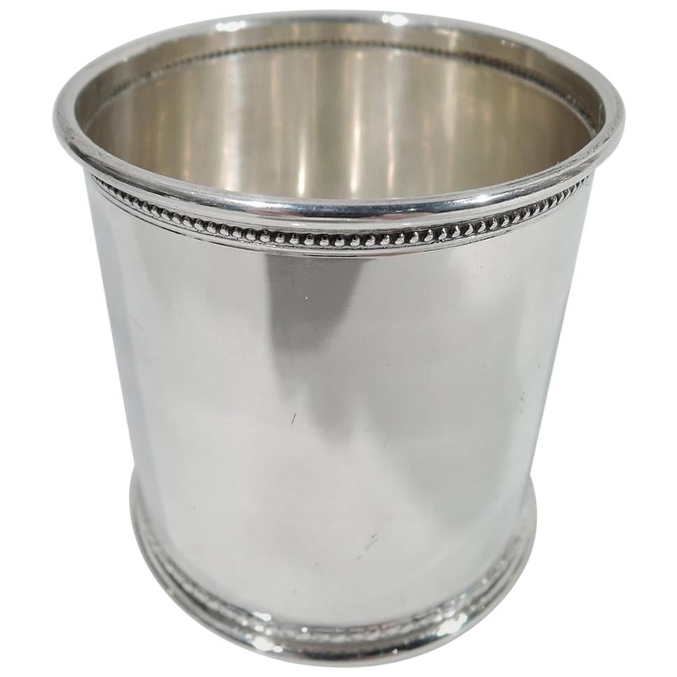 Cartier American Modern Classical Sterling Silver Mint Julep Cup