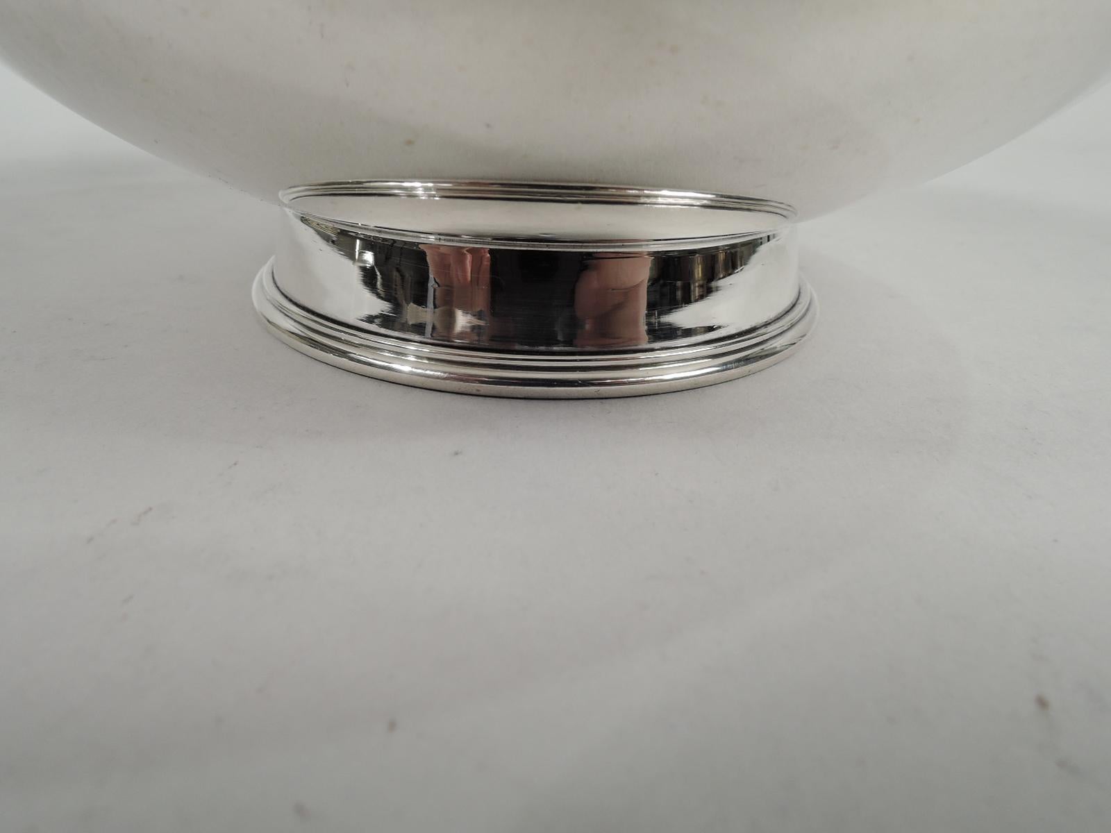 American Colonial Cartier American Modern Colonial Sterling Silver Bowl