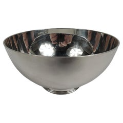 Cartier American Modern Colonial Sterling Silver Bowl