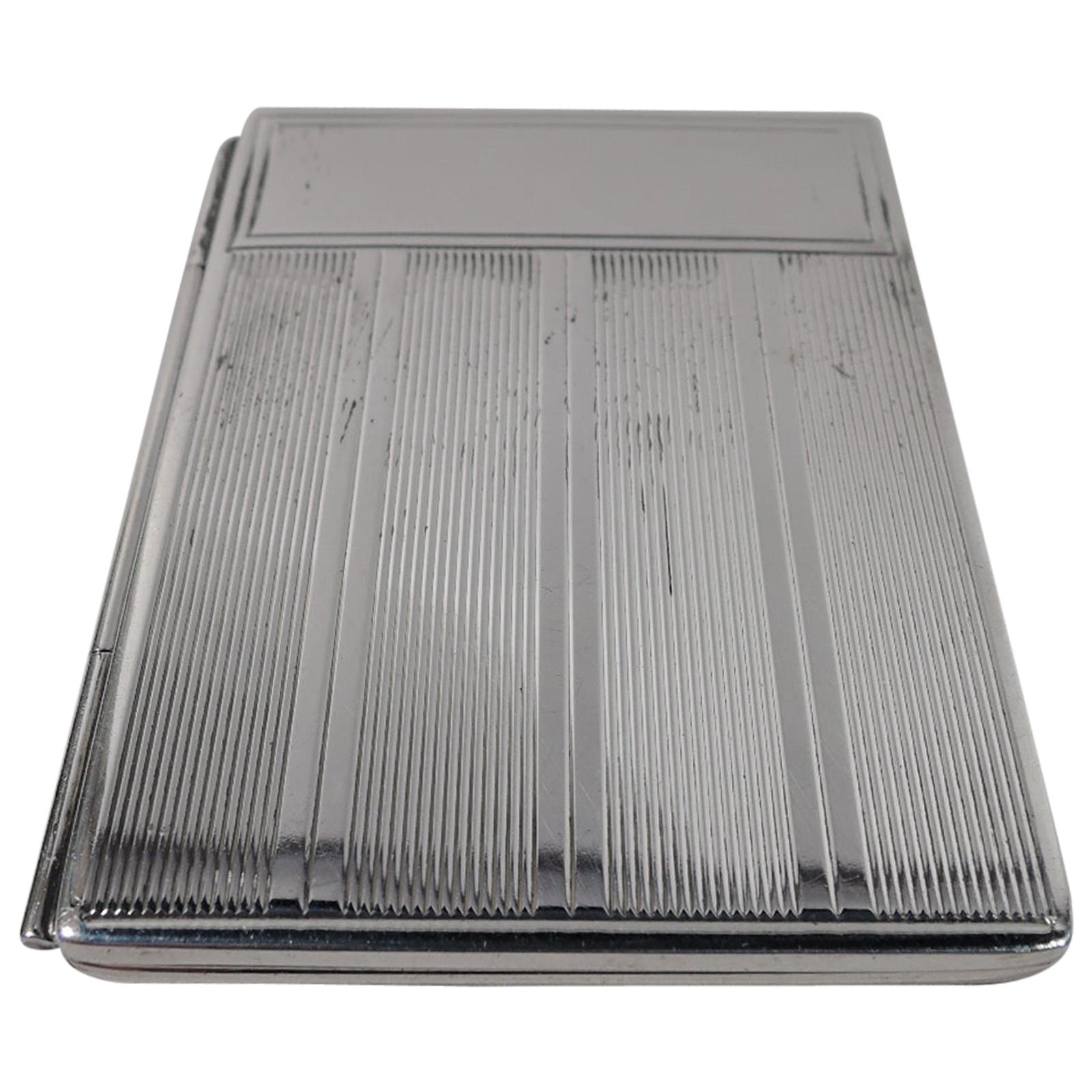 Cartier American Modern Sterling Silver Portable Picture Frame