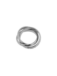 Cartier "Amour et Trinity" White Gold Ring