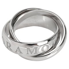 Cartier Amour Trinity Ring in 18k White Gold