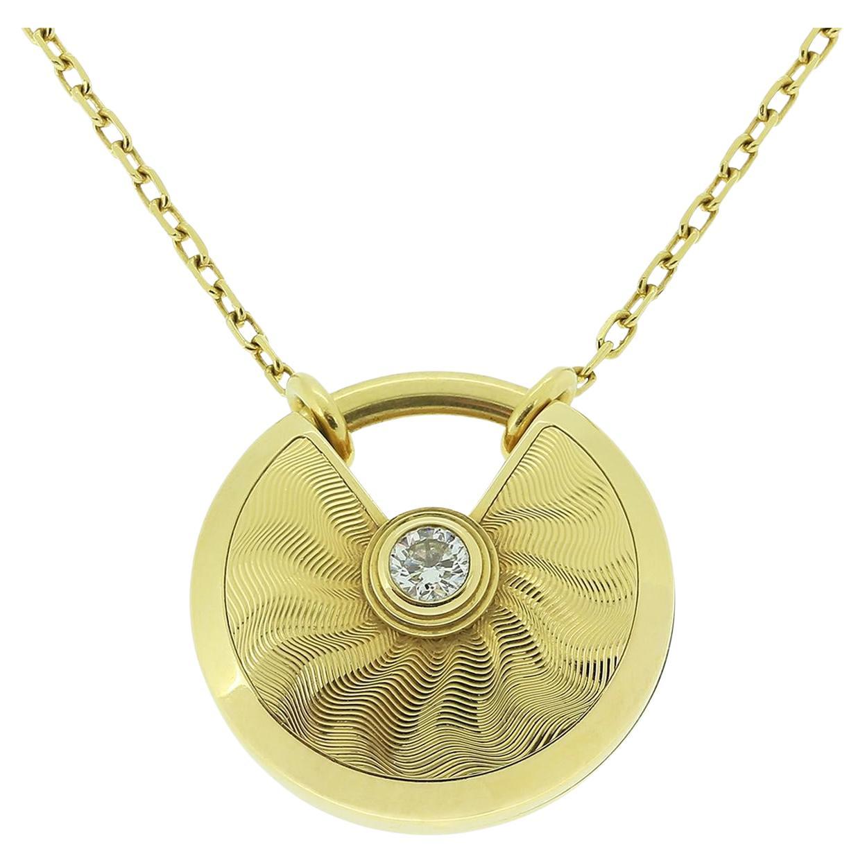 Cartier Amulette De Cartier Diamond Necklace