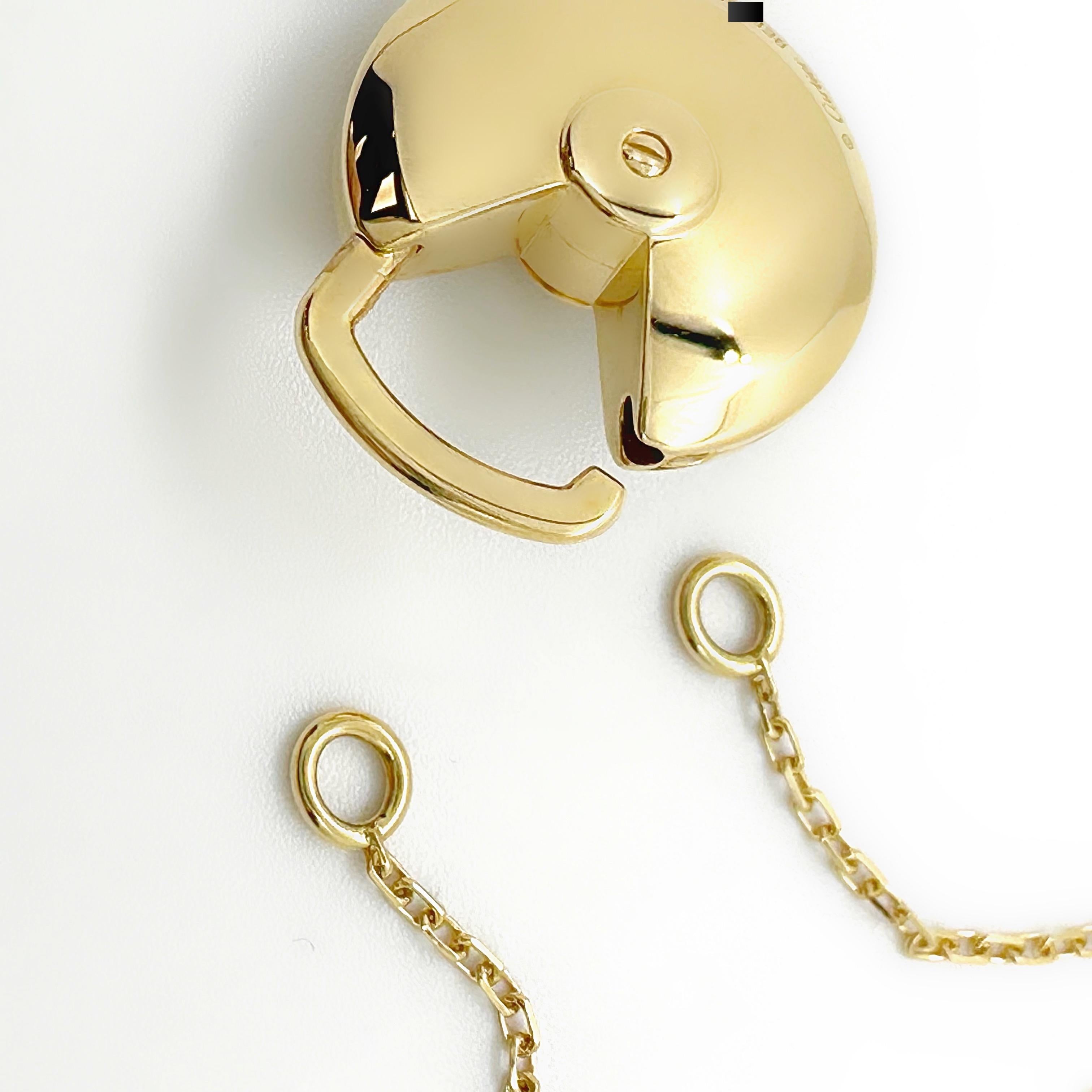 CARTIER Amulette de Cartier Mother 0f Perlen- und Diamant-Halskette aus 18kt YG 7