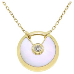 Cartier Amulette De Cartier Mother of Pearl Necklace