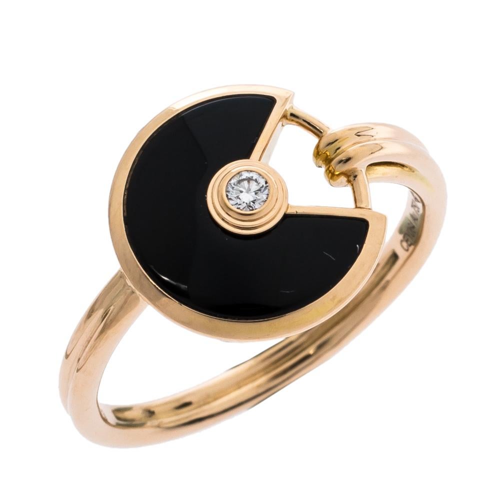 cartier amulette ring