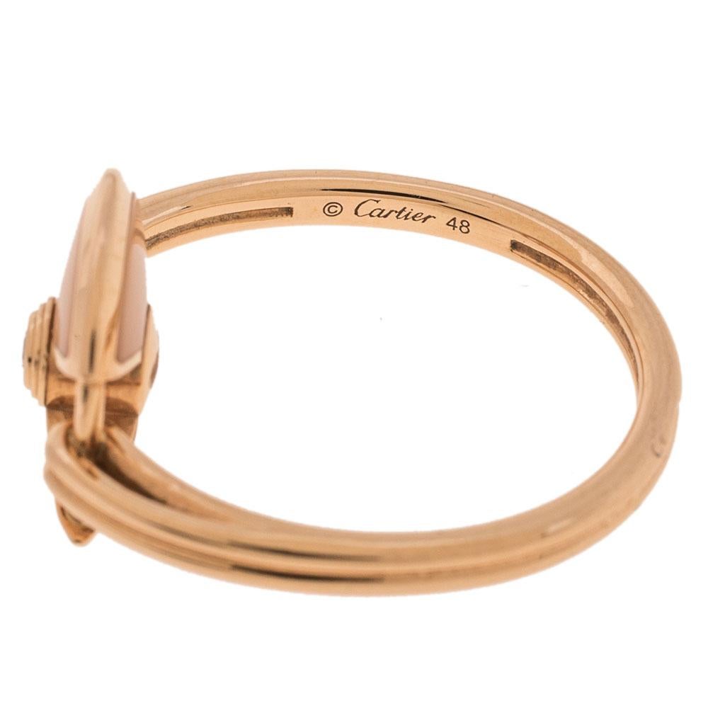 cartier amulette pink opal