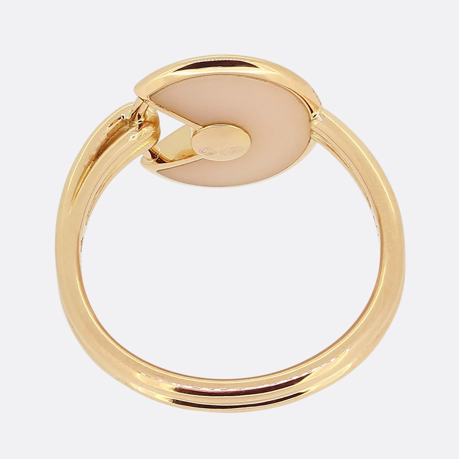 Brilliant Cut Cartier Amulette De Cartier Ring