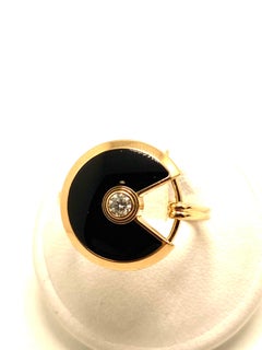 Cartier Amulette de Cartier Ring in 18K Rose Gold - Size 18, 5.96g