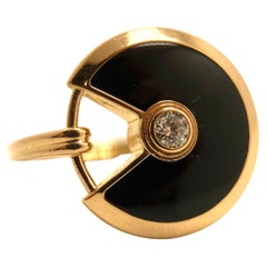 Cartier Amulette de Cartier Ring in 18K  Rose Gold – Size 18, 5.96g